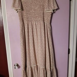 Floral Print Women's Dress